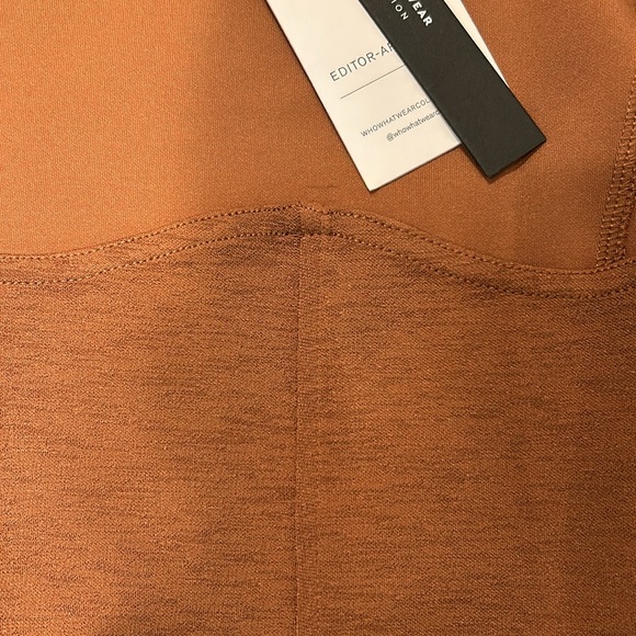 BNWT! Who What Wear Haley Corset Bodysuit in Cocoa Size S - Picture 4 of 5